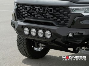 Dodge Ram 1500 RHO Front Bumper - Bomber - RIGID Lights